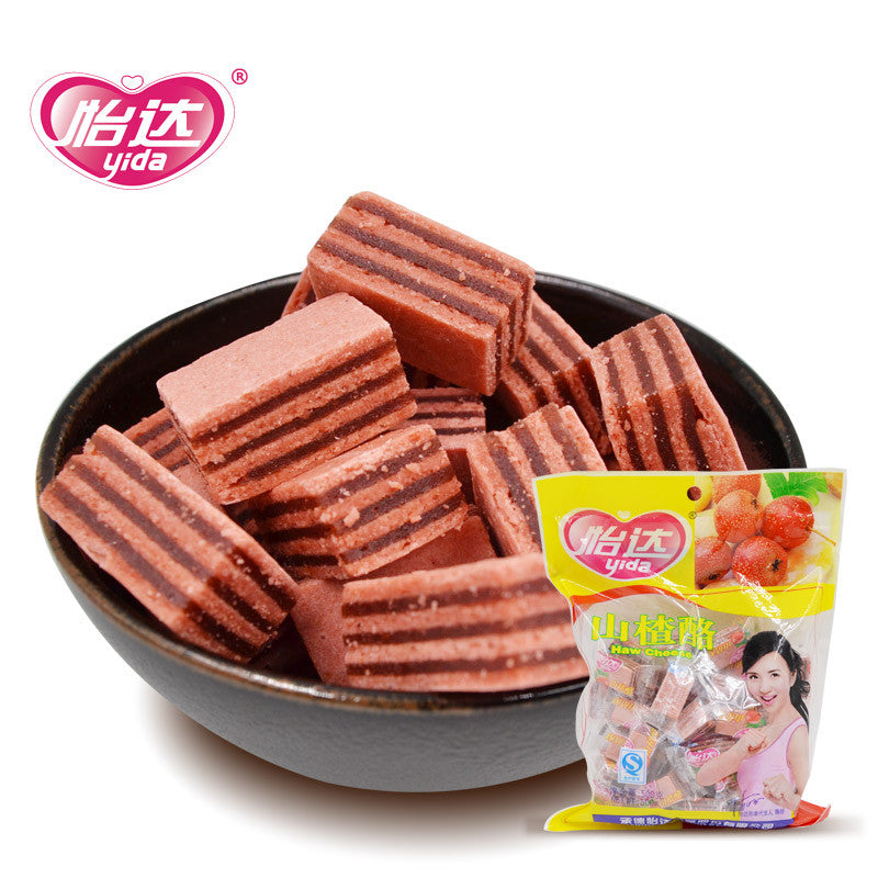 A040 - 388g (13.69 Oz) Yida Haw Family Candy - All-Natural Flavors (Bag OF One 13.69 OZ, 388 G )